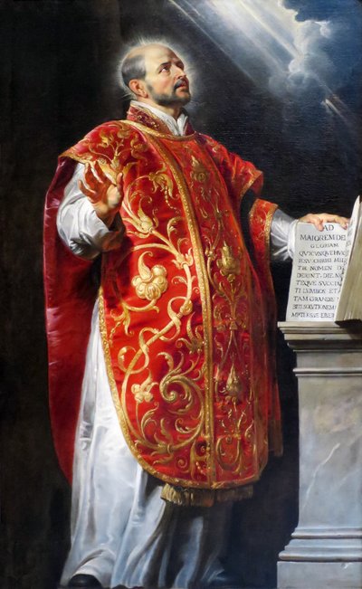 St. Ignatius of Loyola by Peter Paul Rubens